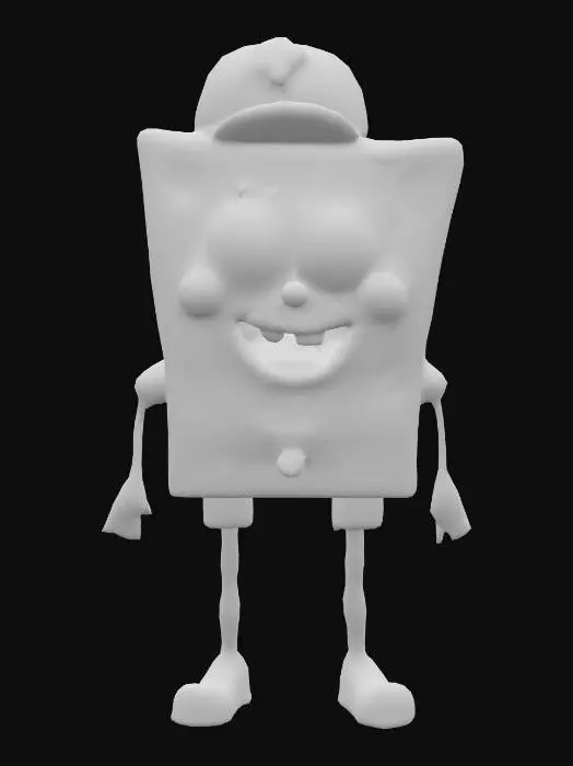 3D model for paw patrol sponge bob squarepants