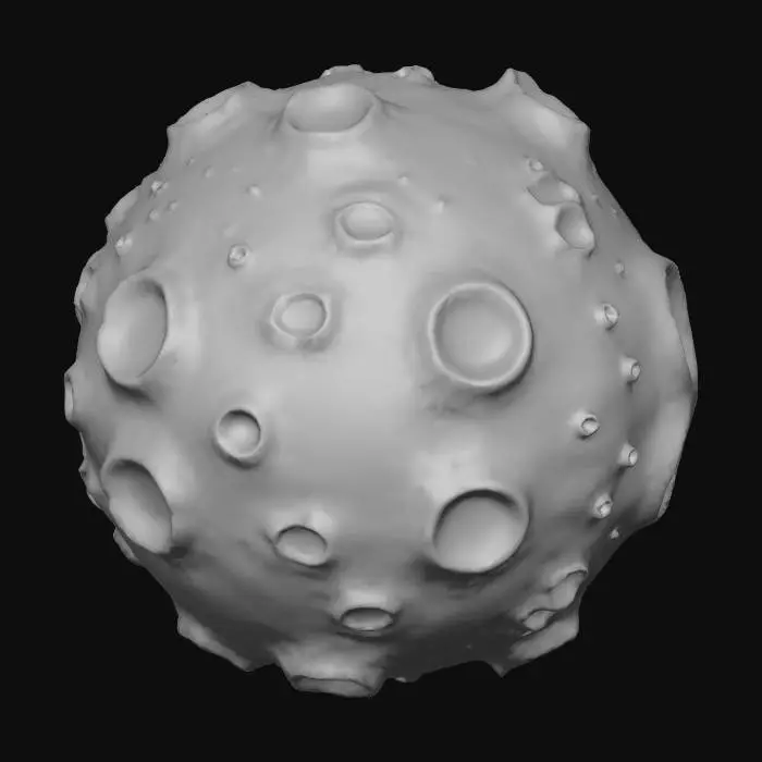 3D model for Crimson Planet