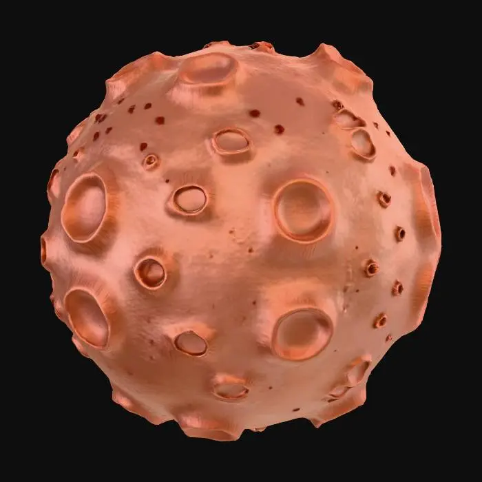 3D model for Crimson Planet