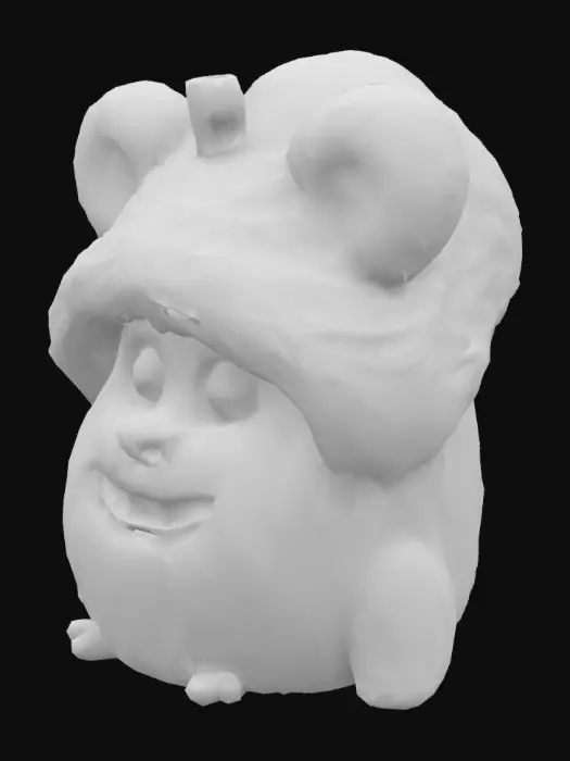 3D model for Create a yeti waterbottle made from actual yeti fur and skin 
