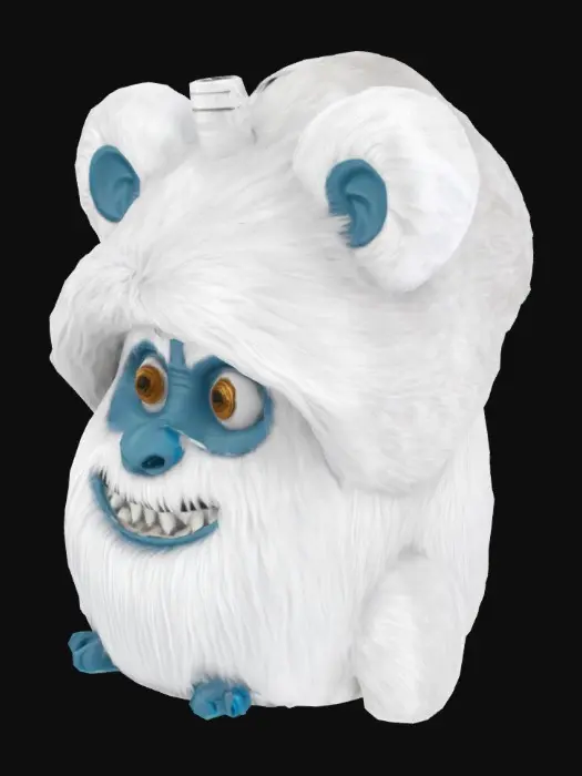 3D model for Create a yeti waterbottle made from actual yeti fur and skin 
