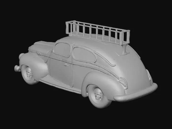 3D model for Vintage Crimson Cruiser