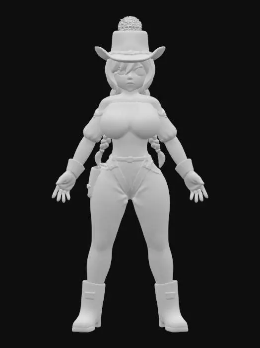 3D model for PinkCow