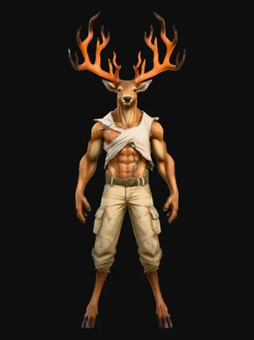 3D model for Emberhorn Guardian