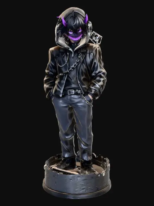 3D model for Hidden beast