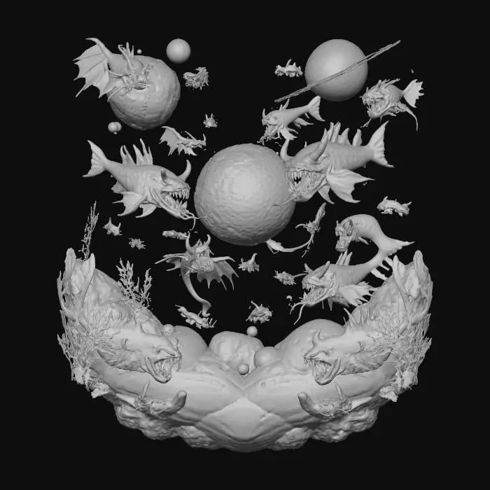 3D model for Oceanic Cosmos Predators