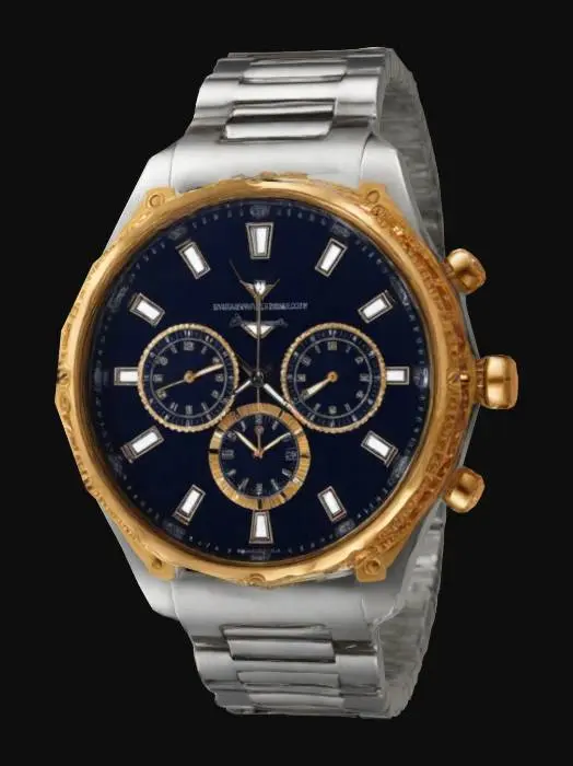 3D model for Expensive Luxury Watch silver hard surface