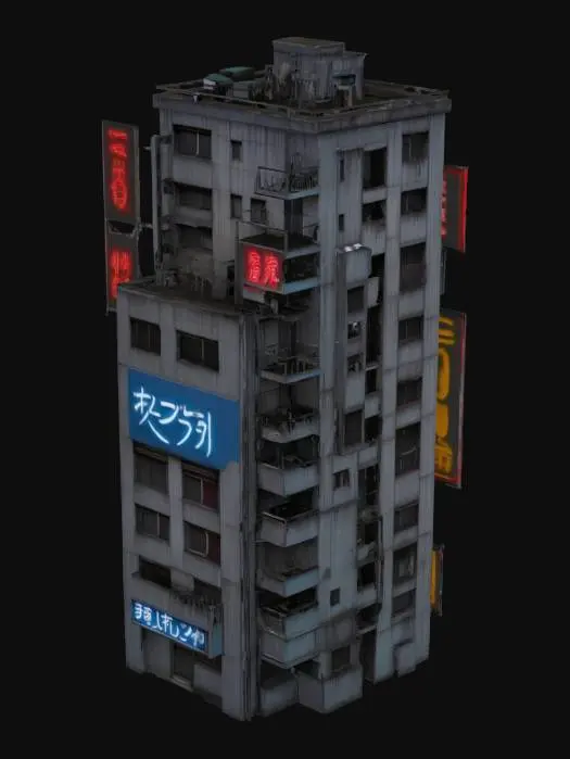 3D model for Neon Nights Hotel