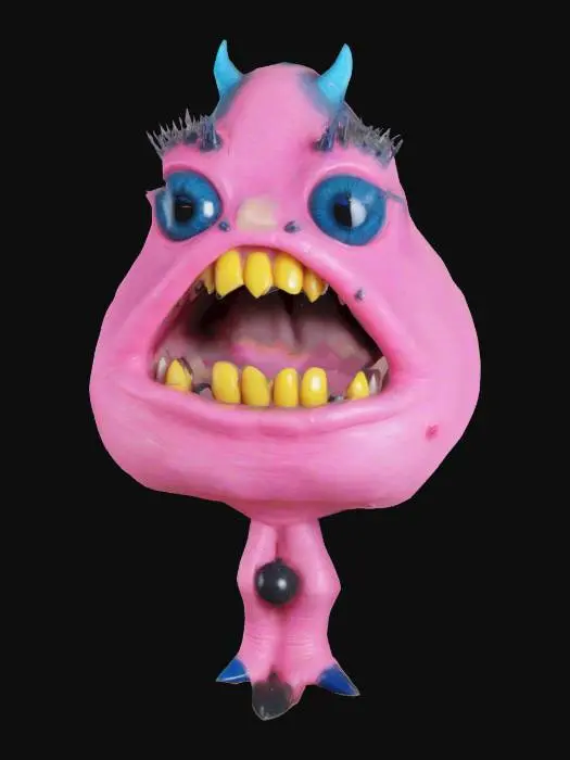 3D model for Monster Muncher, #SketchTo3D#