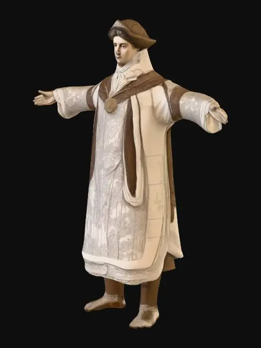 3D model for La Femme de Bayonne