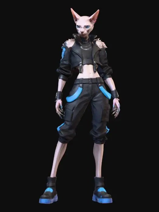 3D model for Sphynx Thief, #villain#