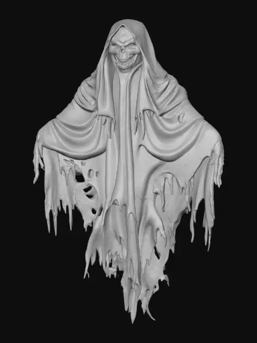 3D model for The spookiest thing meshy.ai would be afraid of