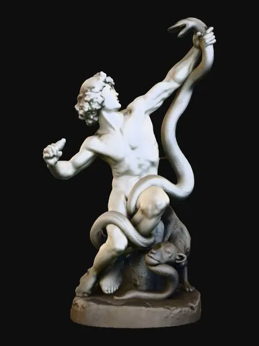 3D model for Struggle with Serpent