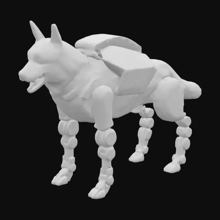 3D model for Cyber Husky