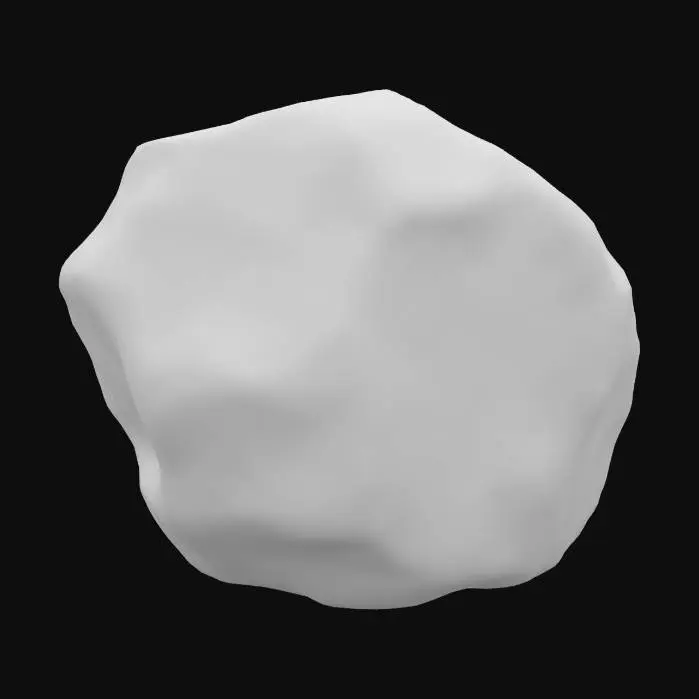 3D model for Meteorite Silence