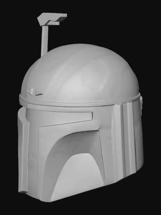 3D model for Mandalorian Helmet