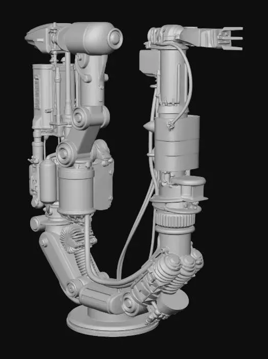 3D model for U-Frame Automaton