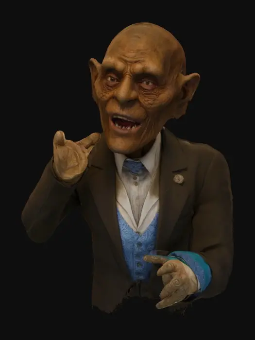 3D model for Goblin Musician