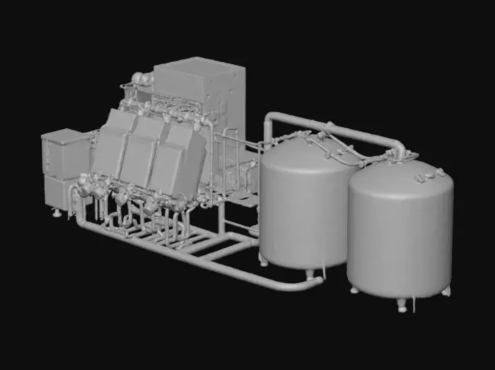 3D model for Egg Processing Unit