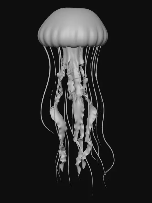 3D model for Iridescent Elegance