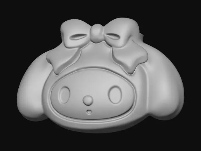 3D model for Pink Bunny Melody