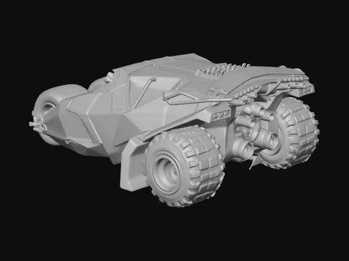 3D model for Armored Night Batmobile