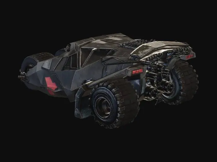 3D model for Armored Night Batmobile