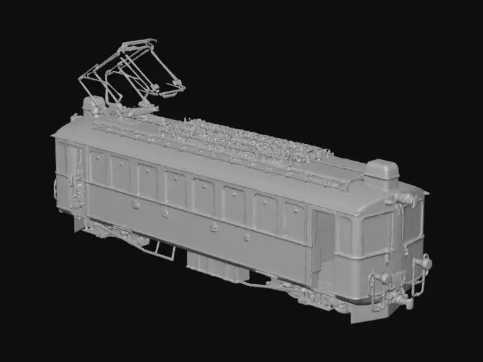 3D model for Red Mountain Train