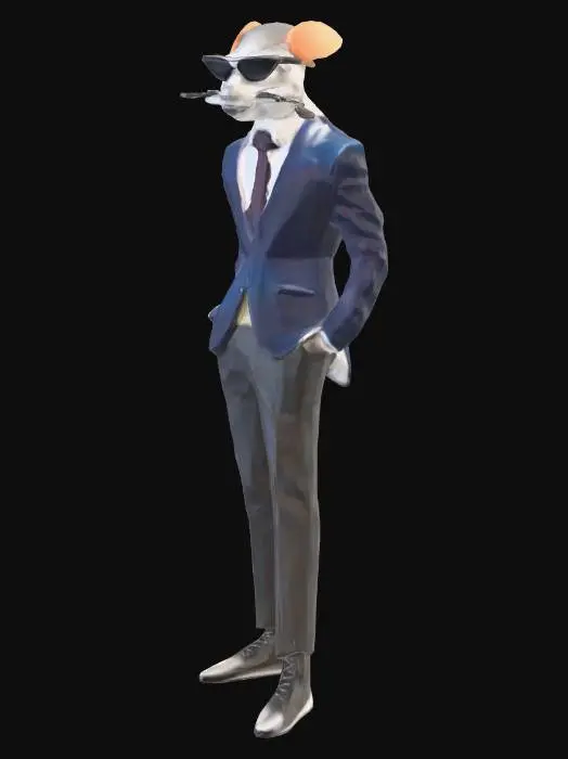 3D model for Swaggering Rodent