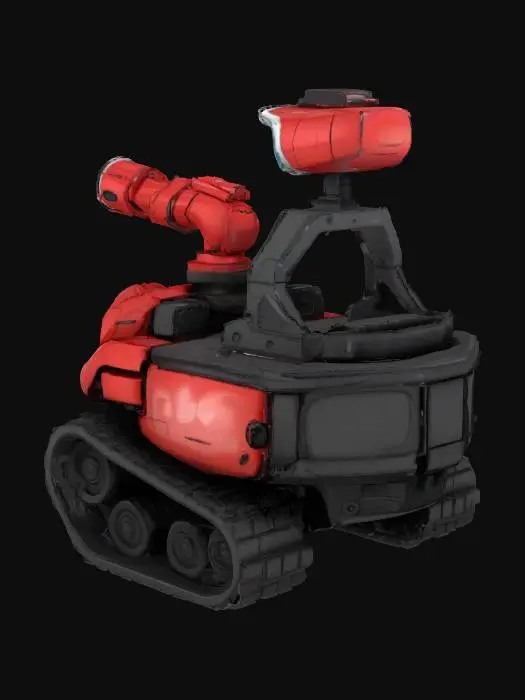 3D model for Happy Robot Rover