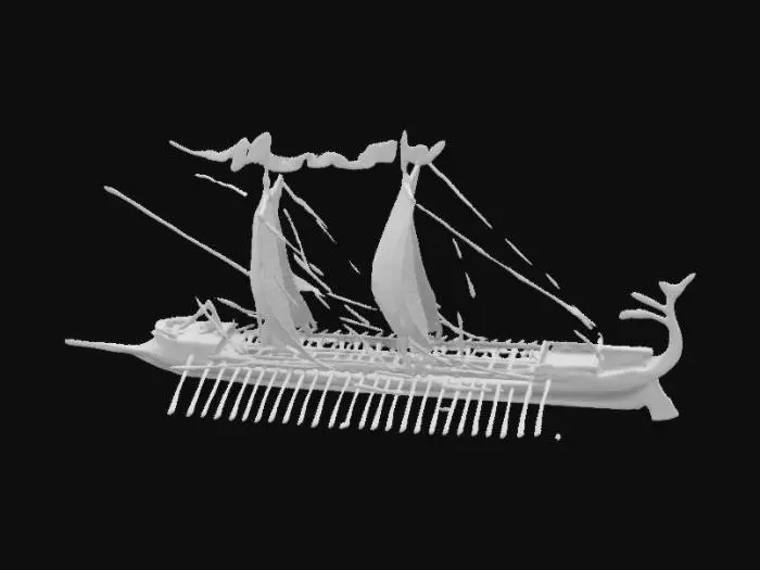 3D model for Byzantine Warship