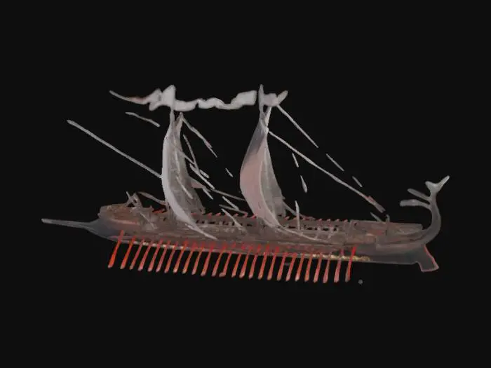 3D model for Byzantine Warship