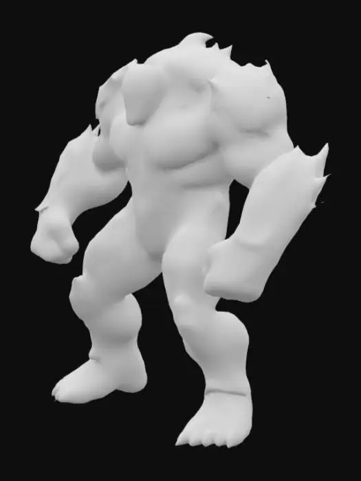 3D model for Monster Titan