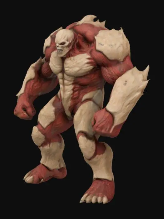 3D model for Monster Titan