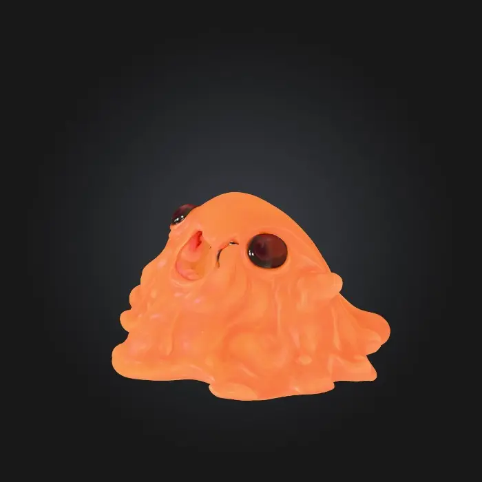 3D model for Blobby Melt in caramel