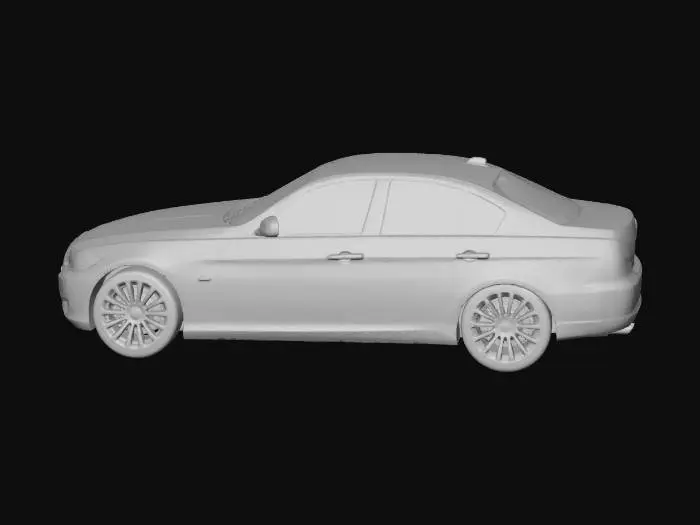 3D model for bmw 320i 2011