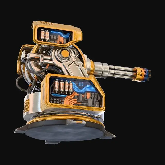 3D model for Auric Thunder Cannon