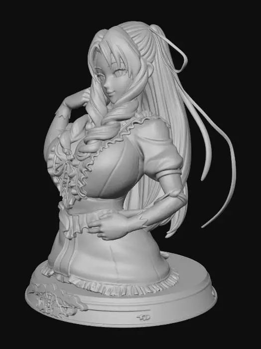 3D model for Fantasy Heroine