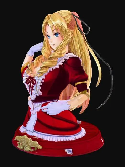 3D model for Fantasy Heroine