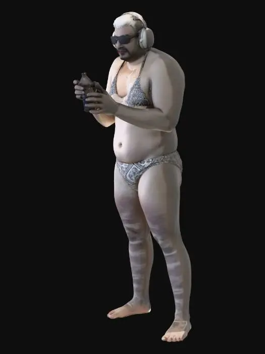3D model for Swimsuit Warrior