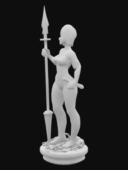 3D model for Warrior Sentinel