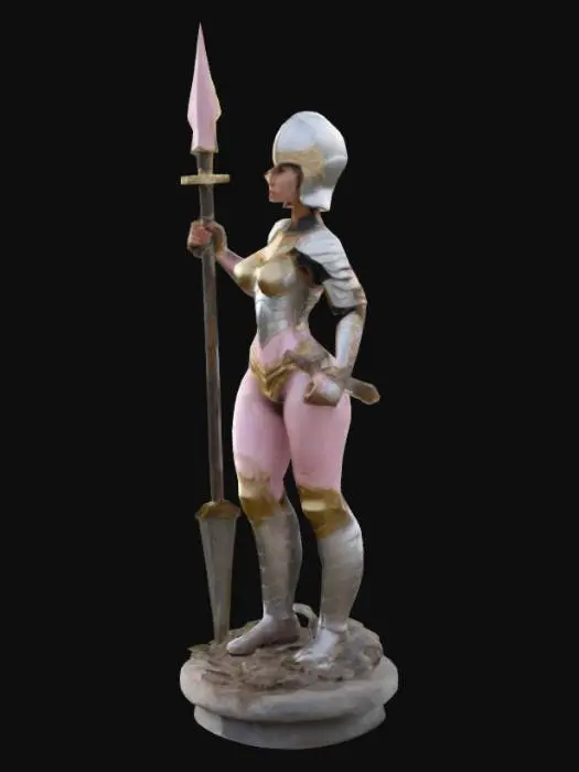 3D model for Warrior Sentinel