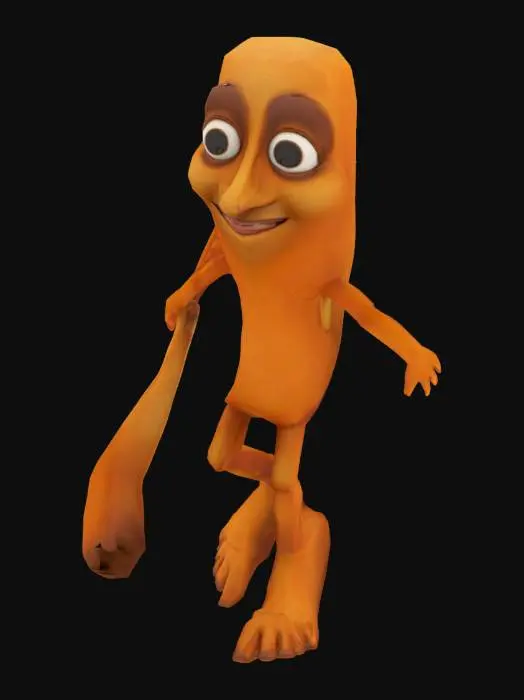 3D model for Cinnamon Stick Character