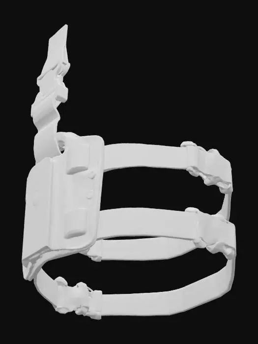3D model for Tactical Leg Holster