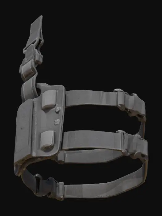 3D model for Tactical Leg Holster