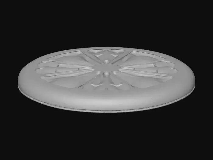 3D model for Lemon Slice Art