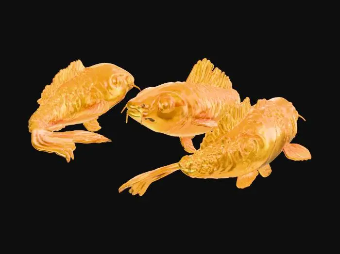 3D model for 신비로운
황금 잉어
빛나는 황금 가루
헤엄치는 3마리 물고기