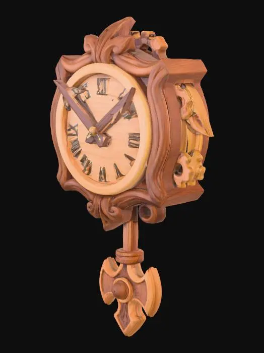 3D model for 게임 무기
나무 클록
카툰 랜더링