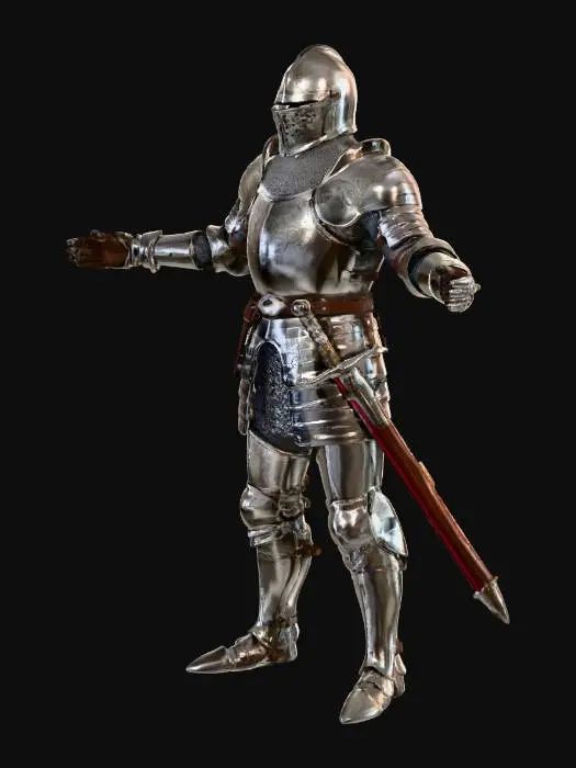3D model for 중세 갑옷
기사단 투구
체인 메일