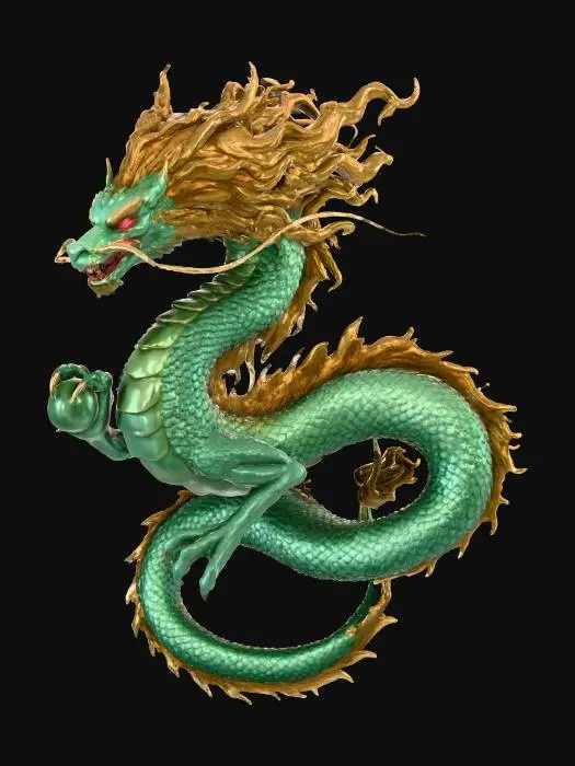 3D model for 고대의 신룡
중국 동방 용